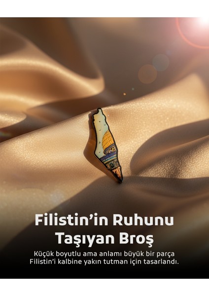 Filistin Haritası Kudüs Görselli Içerir Metal Unisex Yaka Rozeti 1 Adet A300015 modelleri
