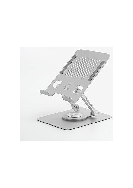 360 Derece Dönebilen Tablet ve Telefon Standı Metal Silver fiyatları