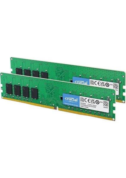 Ram CT2K32G4DFD832A 64GB (2X32GB) Ddr4 3200 Mhz CL22 Masaüstü Bellek Kiti