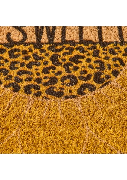 Home Die Sonne Koko Ayçiçeği Desenli Kapı Paspası - Renkli - 40X60 cm modelleri