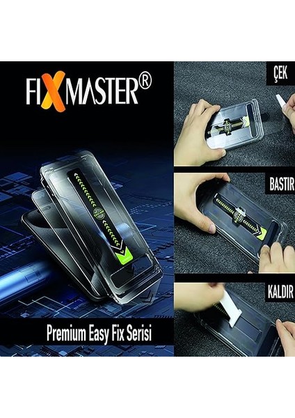 iPhone Xs Max ve 11 Pro Max Uyumlu Ultra Clear Hd Temperli Cam, Easy Fix Kolay Kurulum Serisi Yüksek Kaliteli Ekran Koruyucu modelleri