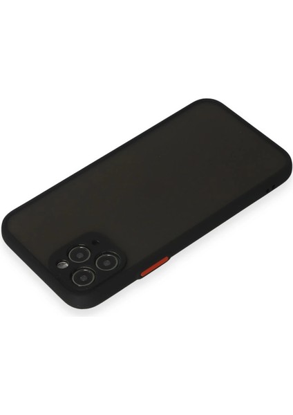 Apple iPhone 11 Pro Kılıf Montreal Silikon Kapak - Siyah