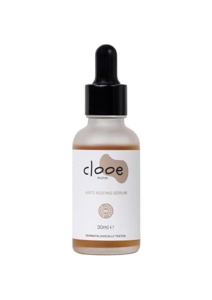 Clooe Doğal Yaşlanma Karşıtı Serum (30ML) - Gliserin, Hyaluronik Asit, Camellia Sinensis