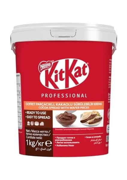 Nestlé Professıonal Kitkat Sürülebilir Çikolata 1 Kilogram