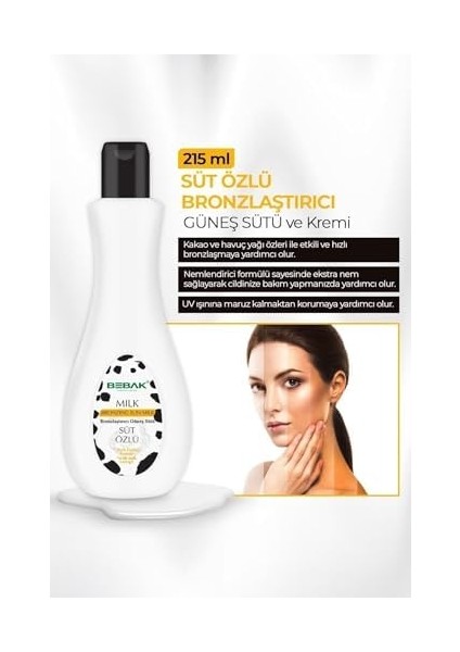 Bebak Güneş Bakım Sütü Milk Therapy 215 ml fiyatları
