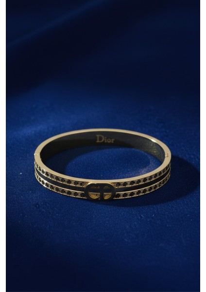 Dıor Bileklik Lz Gold Dıor-Blk-Gld