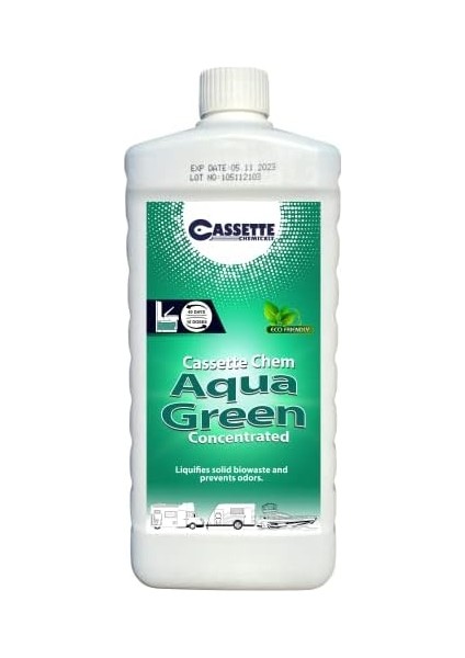 Karavan Tekne Tuvalet Kimyasalı Aqua Green Portatif ve Kasetli Tuvalet Atık Parçalayıcı fiyatları