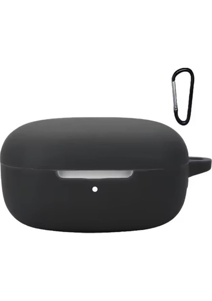 Buds 6 Play ile Uyumlu Silikon Kancalı Kılıf (Ürün Kulaklık Değildir) Siyah