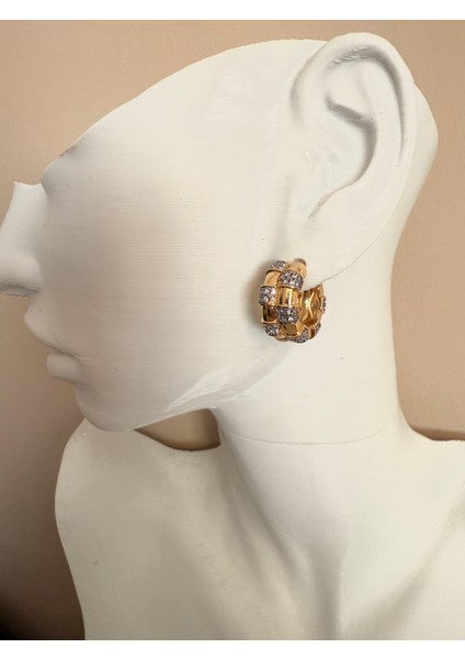 Marka Model Zirkon Taş Gold-Silver Küpe fiyatları