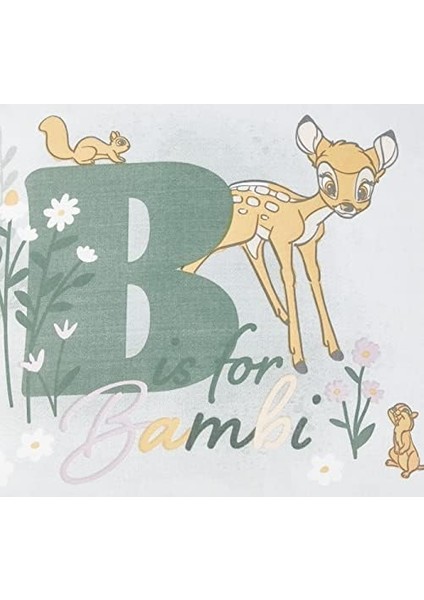 Bambi Lisanslı Karakter BASKILI%100 Pamuk Kırlent, Çok Renkli, 40X40 cm modelleri