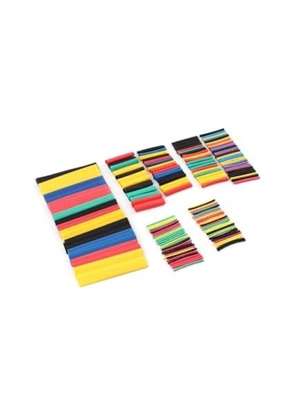 164 Adet Renkli Isıyla Daralan Makaron Seti Kablo Kablo fiyatları