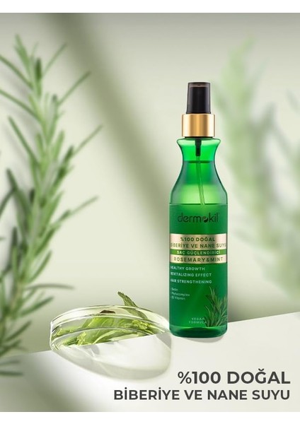 Dermokil 250 ml Biberiye Nane Saç Güçlendirici Tonik modelleri