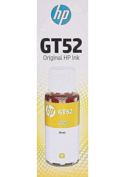 Hp GT52 Sarı Mürekkep Kartuş 8.000 Sayfa (M0H56AE)