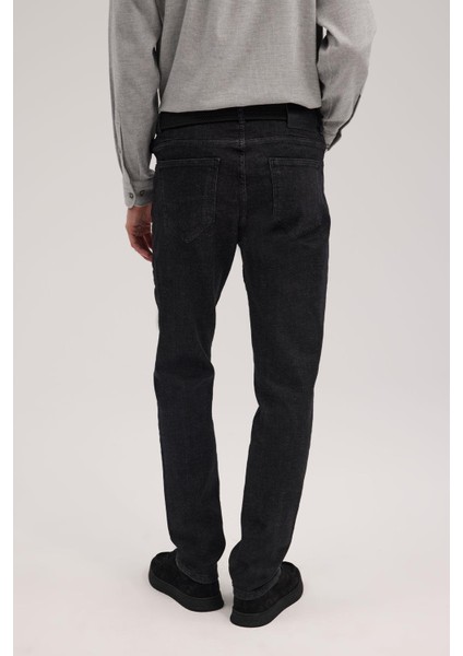 Antrasit Comfort Fit Pamuklu Jean Kot Pantolon fırsatları
