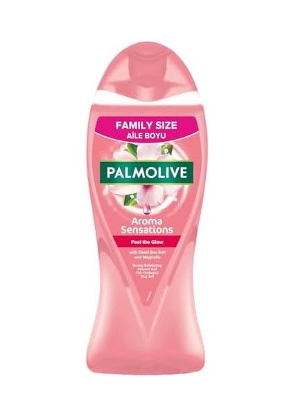 Palmolive, Aroma Sensations Feel The Glow Peeling Etkilli Banyo ve Duş Jeli 750ML, Çok Renkli