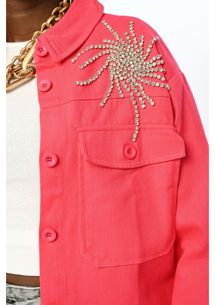 Robası Taş Işlemeli Ceket modelleri