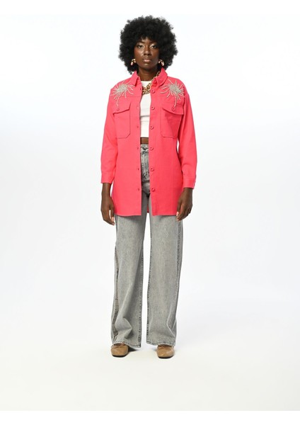 Robası Taş Işlemeli Ceket fırsatları