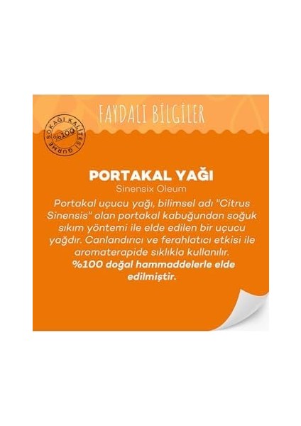 Gurme Sokağı Portakal Kabuğu Yağı 10 ml