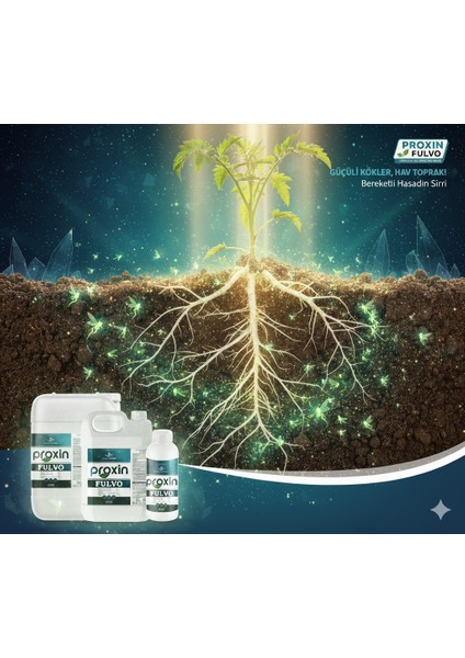 Proxın Fulvo Sıvı Organik Gübre (20 Lt) – %20 Organik Madde + %15 Humik & Fulvik Asit + %0.1 Fulvik Asit + %15 K₂o | Toprak Yapısını Güçlendiren, Besin Alımını Artıran Güçlü Sıvı Organik Gübre fırsatları