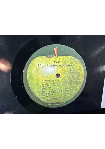 Paul And Lında Mccartney Too Many People Albume Dönem Baskı Plak Lp SMAS-3375 fırsatları