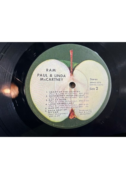 Paul And Lında Mccartney Too Many People Albume Dönem Baskı Plak Lp SMAS-3375