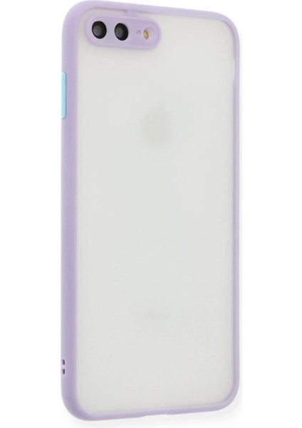 Apple iPhone 7 Plus Kılıf Montreal Silikon Kapak - Mor indirimleri