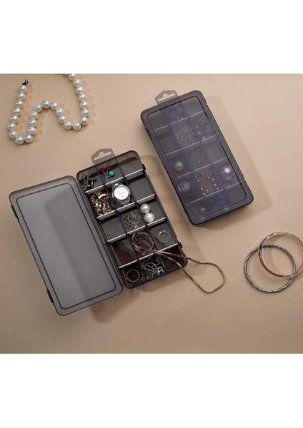 Life Ayraçlı Askılı Füme Takı Organizer Düzenleyici Kutusu MIT1147