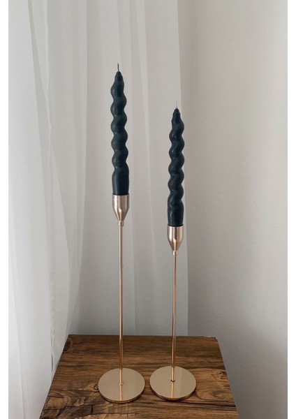 Şamdan Mum 2’li Set