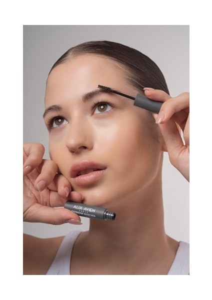 Alıx Avıen Suya Dayanıklı Kalıcı Etki Yoğun Pigmentli Kahverengi Kaş Sabitleyici Maskara - Eyebrow Mascara 802 modelleri