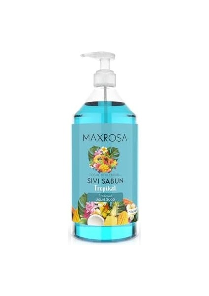 Maxrosa Tropikal Sıvı Sabun 750 ml
