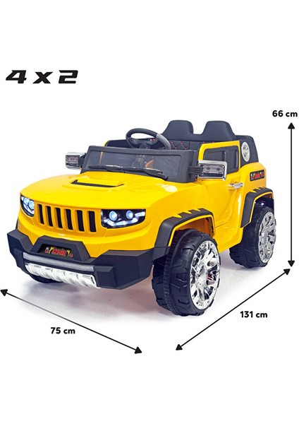 Akar Oyuncak Iznik 4x2 12 Volt Uzaktan Kumandalı Akülü Suv Çocuk Arabası fırsatları