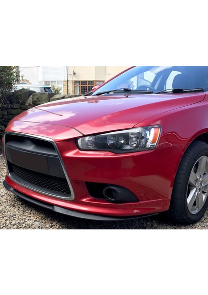 Mitsubishi Lncr Evo Uyumlu Evrensel Universal 3 Parça Cupra Kupra Ön Ek Tampon Dili Lip Esnek Karlık modelleri