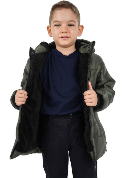 İçi Kürklü Su ve Rüzgar Geçirmez Erkek Çocuk Mont fiyatları