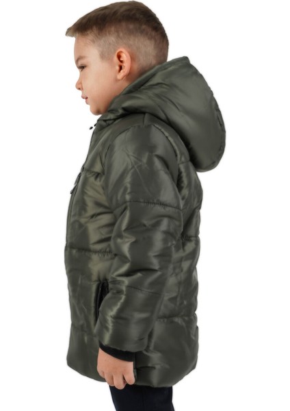 İçi Kürklü Su ve Rüzgar Geçirmez Erkek Çocuk Mont fırsatları