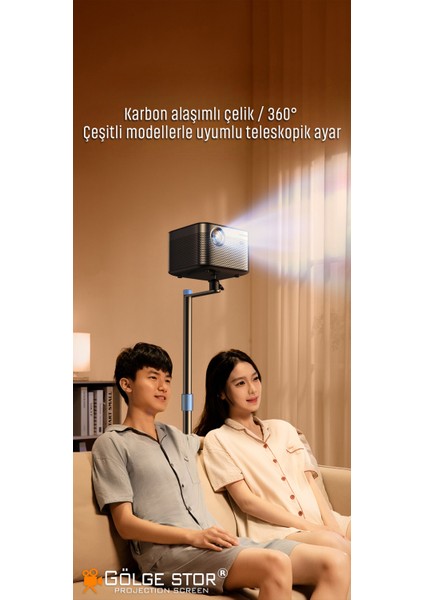 Projeksiyon Cihazı Standı Ayaklı Projeksiyon Hayalet Model Ayarlanabilir Yükseklik Tripod modelleri