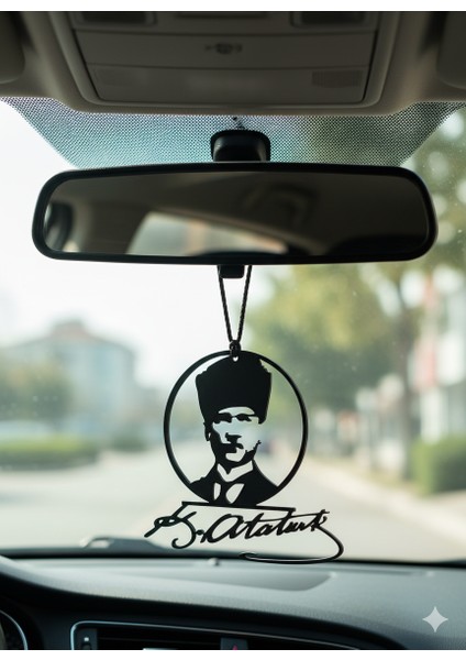 Mustafa Kemal Atatürk Imzalı Dikiz Aynasüsü