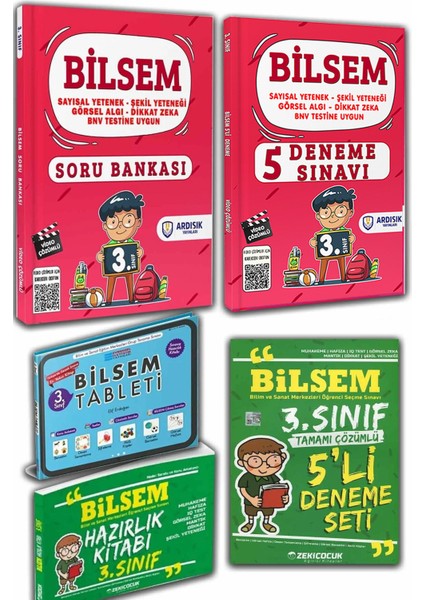 3. Sınıf Bilsem Sınavı Kazandıran Set Ful Paket