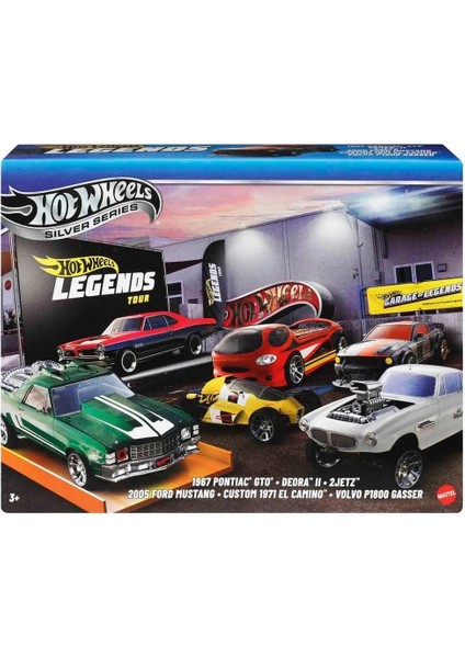 Buğz 1:64 Hot Wheels Legends Silver Serisi 6’lı Paket fiyatları