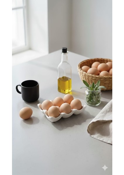 6 Bölmeli Dekoratif Beton Yumurtalık fırsatları