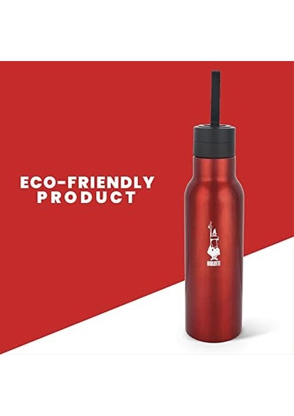 - Şişe - 750ML - Kırmızı Renk - Paslanmaz Çelik - Çift Katmanlı - 12 Saat 24 Saat Soğuk Tutar - Hava Geçirmez Vidalı Kapak Özelliği - Özel Silikon Conta Sayesinde Sızdırmaz Şişe fiyatları