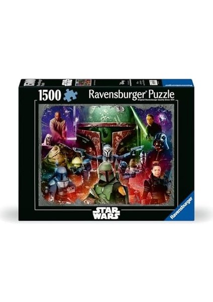 1500P Puzzle Sw Boba Fett, Yapboz modelleri
