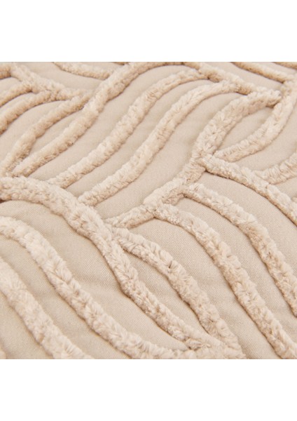 Store Elenore Çift Kişilik 7 Parça Yatak Örtüsü Seti - Bej modelleri