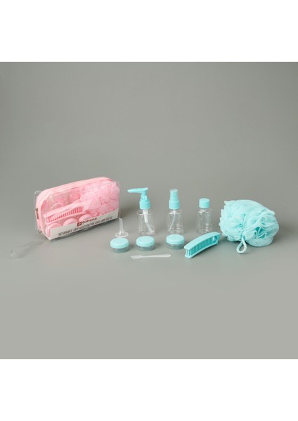 Çantalı Seyahat Tipi Kozmetik Dolum Seti - Asorti fiyatları