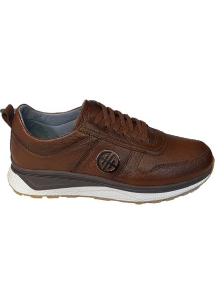 Erkek Günlük Mevsimlik Kışlık Hakiki Deri Kahverengi Ayakkabı Kaydırmaz Taban Ortopedik Bağcıklı fiyatları