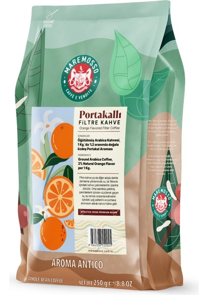Portakal Aromalı Filtre Kahve 250 Gr. modelleri