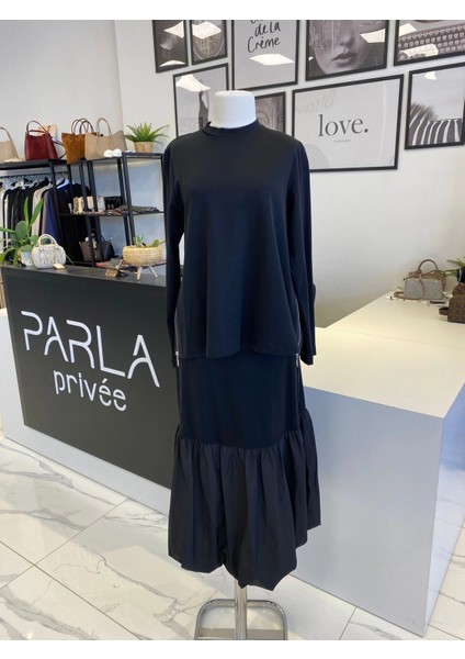 Balon Etek Takım Siyah