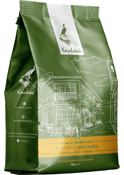 Karabatak Beautiful Blends Gece Kuşu Çekirdek Kahve 250 G modelleri