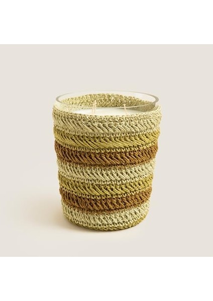 Tropic Tığ Işi Kokulu Mum 14X17 cm Yeşil fiyatları