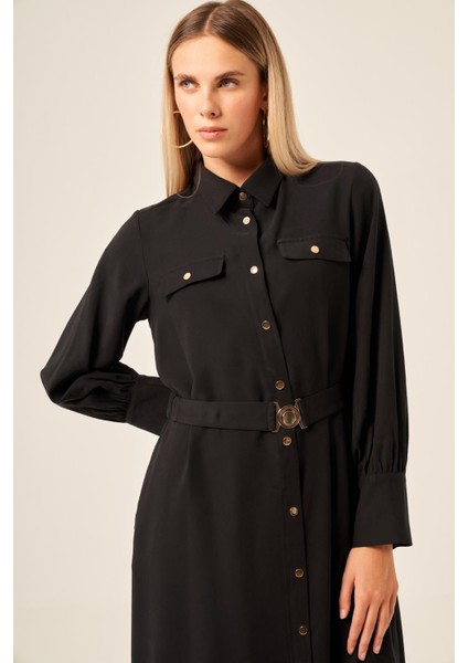 Kadın Tensel Elbise Siyah 31213 indirimleri