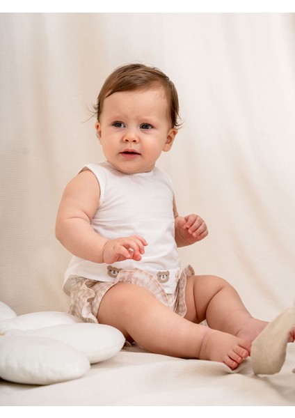 Pitikare Desenli 2’li Kız Bebek Takımı | Tatlı ve Şık Kombin | 3-24 Ay modelleri